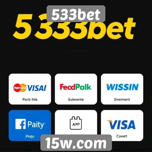 Métodos de pagamento na plataforma 533bet