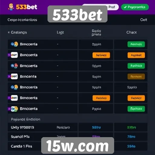 Opções de pagamento no 533bet são diversificadas